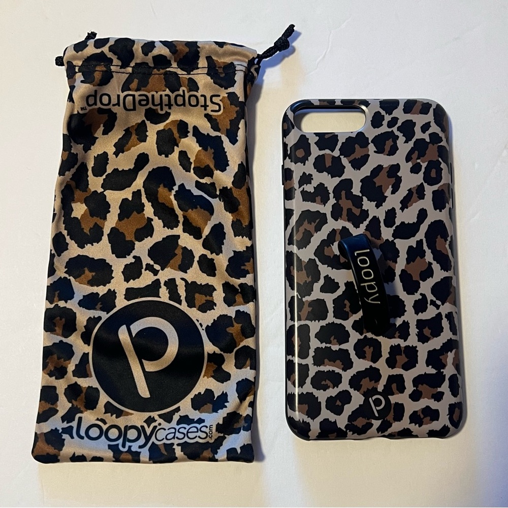 Loopy Case iPhone 8 Plus cheetah Print